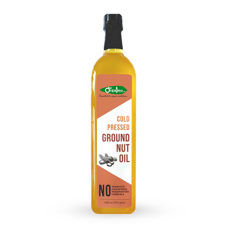 Cold Pressed Groundnut Oil (Gold) Orgatma